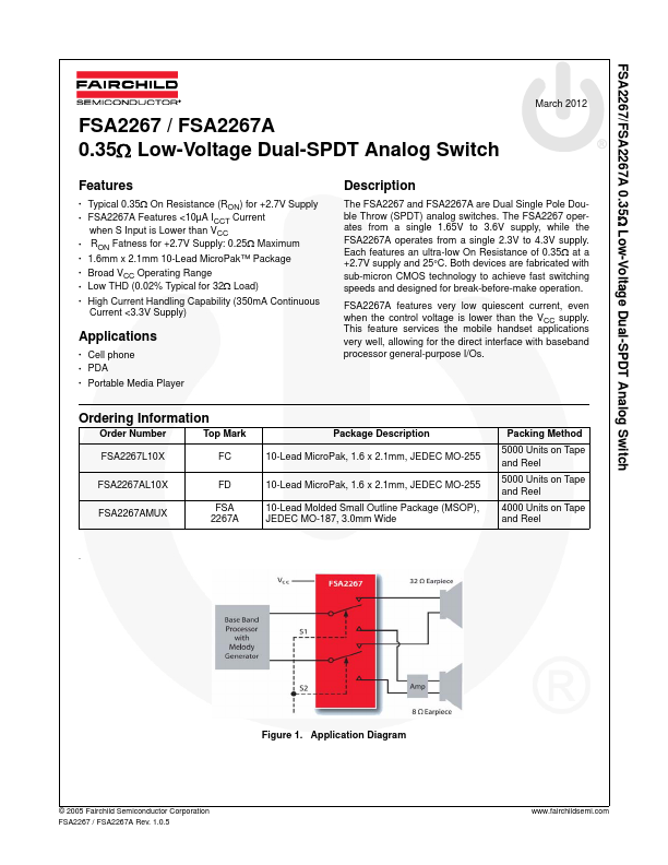 FSA2267 Fairchild Semiconductor