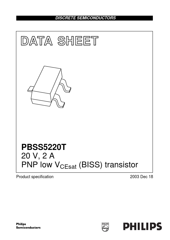 <?=PBSS5220T?> डेटा पत्रक पीडीएफ