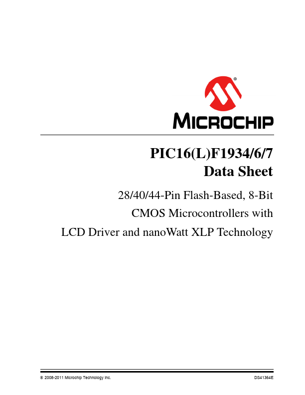 PIC16LF1934 Microchip