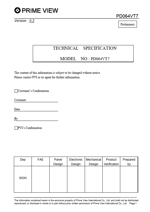 PD064VT7