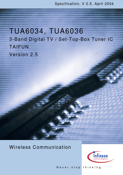 TUA6034-T Infineon Technologies AG