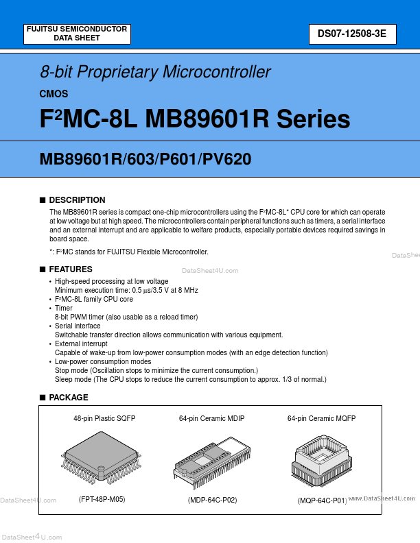 MB89601R Fujitsu Media Devices