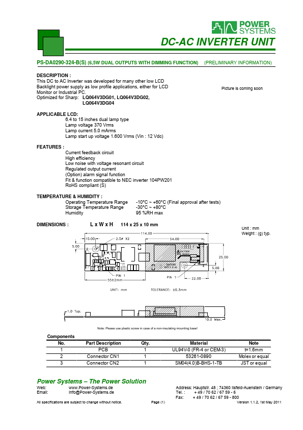 PS-DA0290-324-B