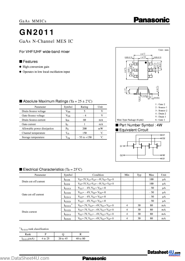 GN2011 Panasonic