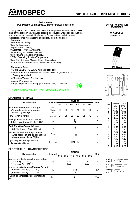 MBRF1040C