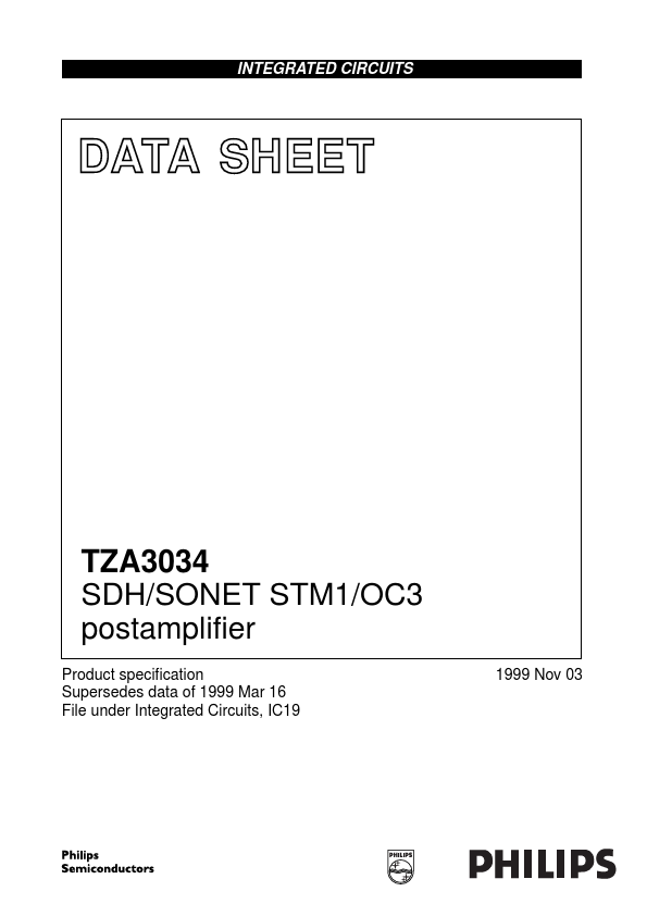 <?=TZA3034?> डेटा पत्रक पीडीएफ