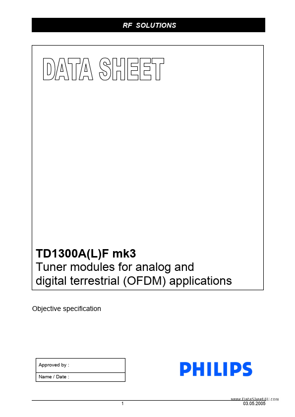<?=TD1311AF?> डेटा पत्रक पीडीएफ