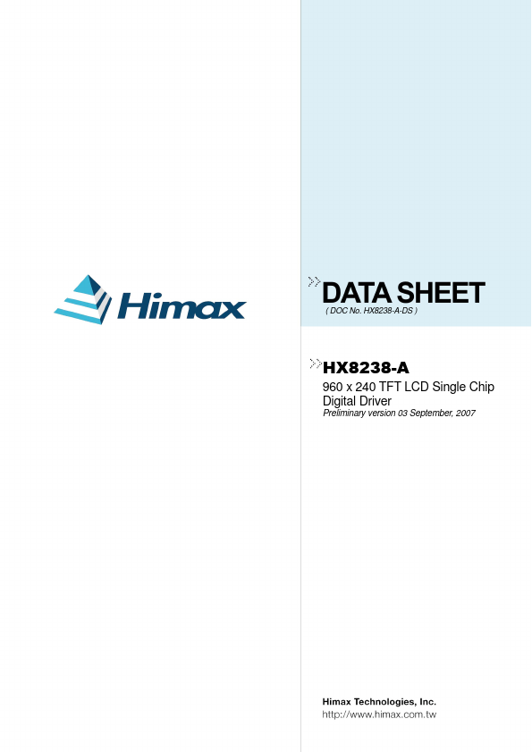 HX8238-A HiMAX