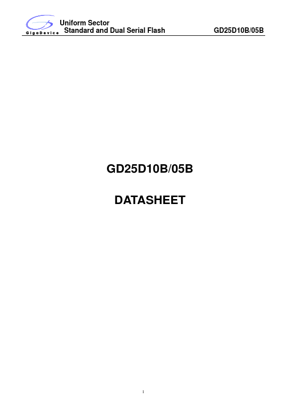GD25D10B GigaDevice