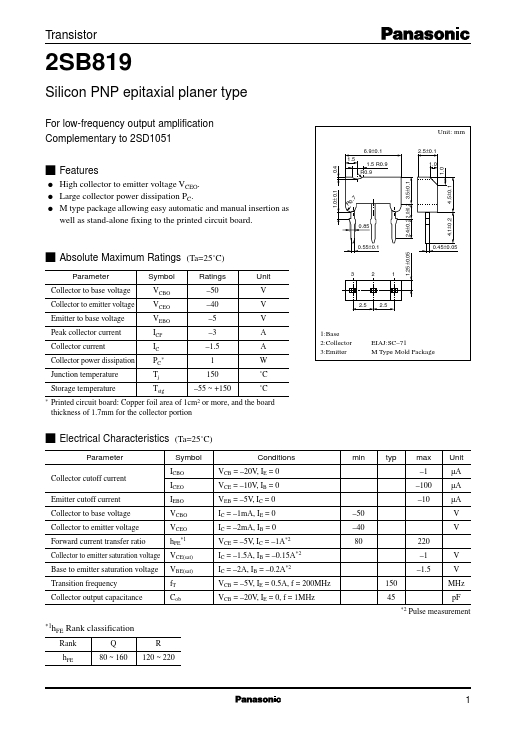 2SB819