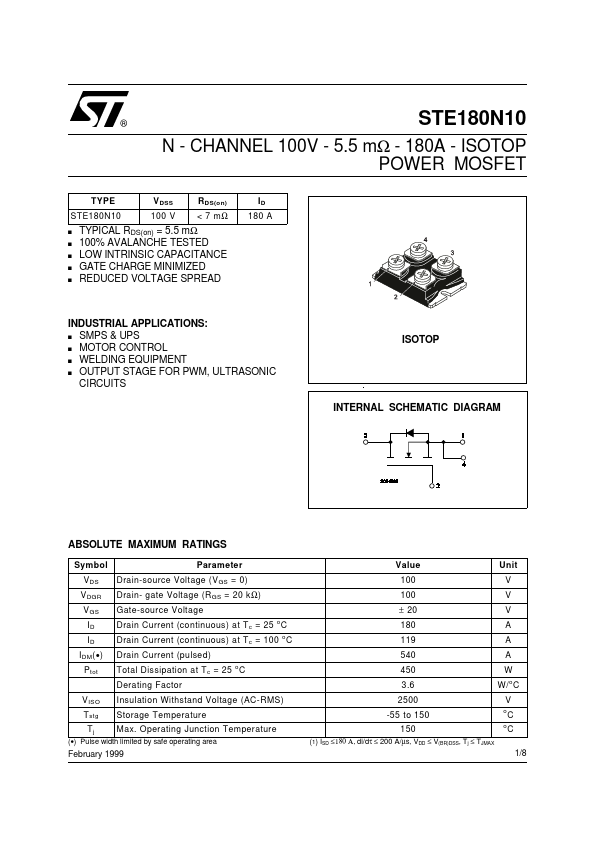 STE180N10