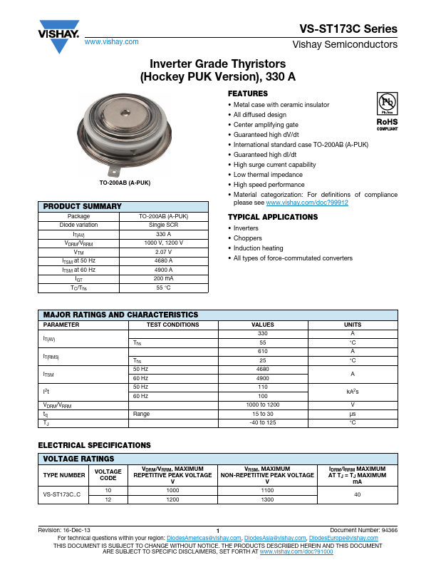 VS-ST173C10CFP0