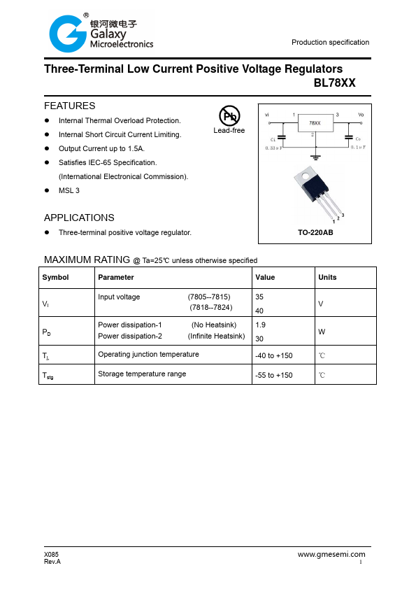 BL7809 GME