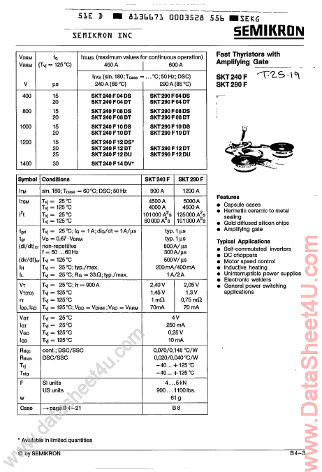 <?=SKT240Fxx?> डेटा पत्रक पीडीएफ