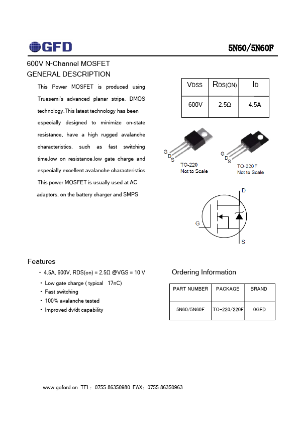 5N60F GFD