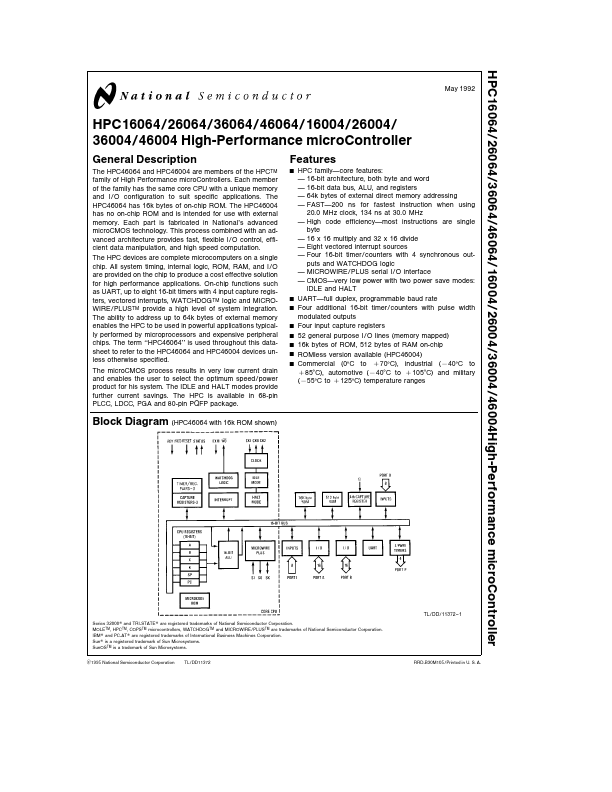 HPC26004 National Semiconductor