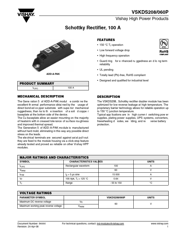 VSKDS208-060P