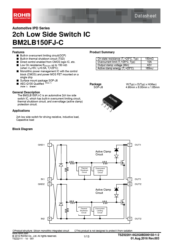 <?=BM2LB150FJ-C?> डेटा पत्रक पीडीएफ