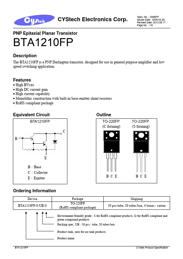 BTA1210FP