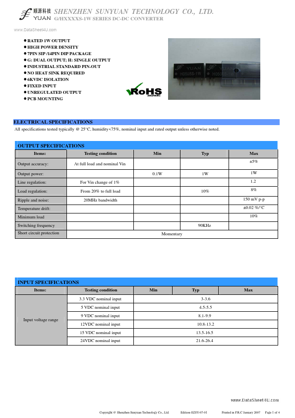 G24xxS-1W