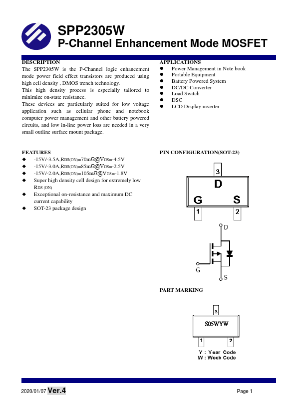 SPP2305W SYNC POWER