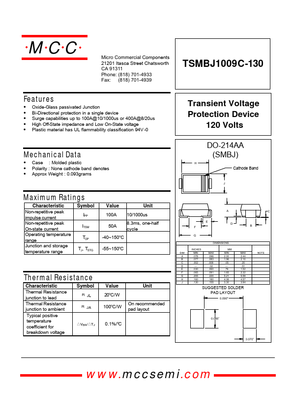 TSMBJ1009C-130