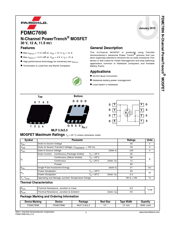 FDMC7696