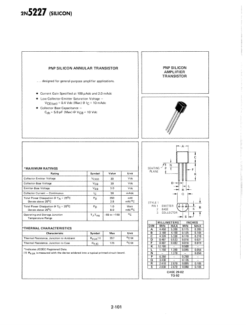 2N5227 ETC