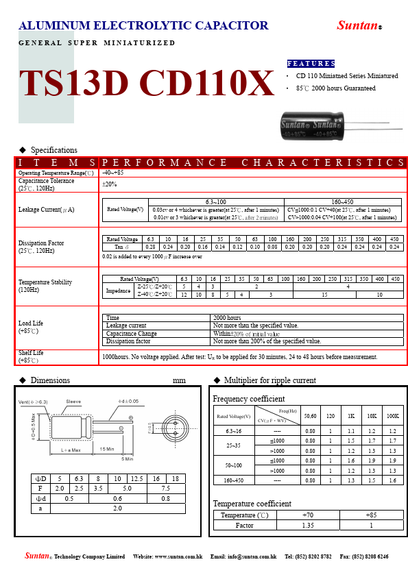 TS13D-CD110X