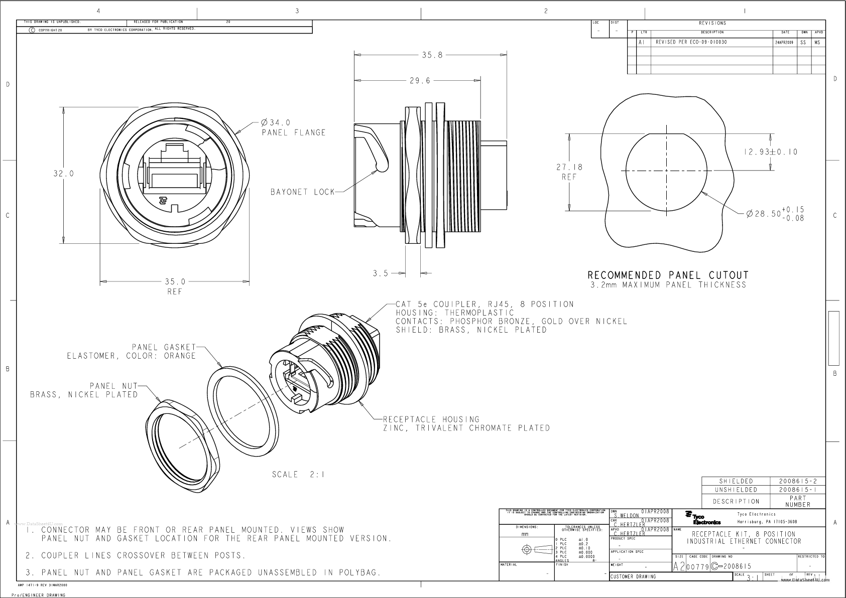 C-2008615 Tyco Electronics