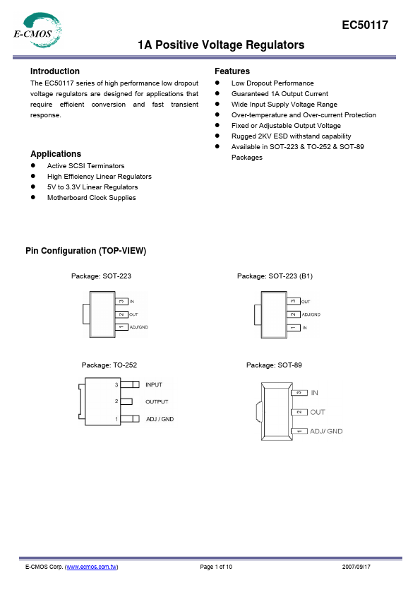 EC50117KB1G E-CMOS