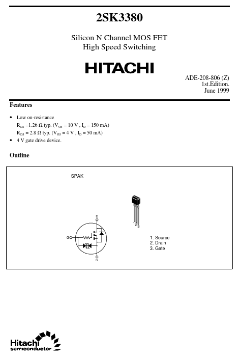 K3380 Hitachi