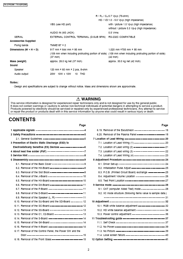 TH-37PG9W