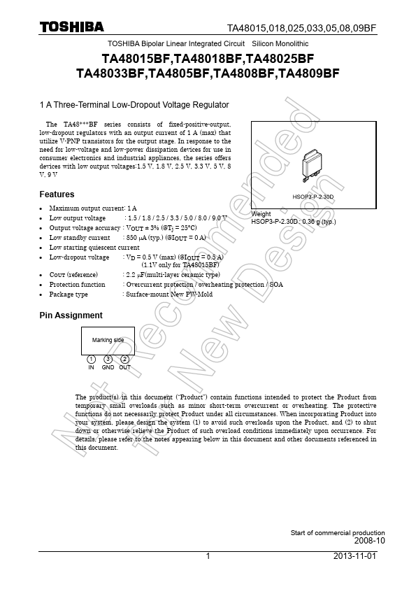 TA48018BF Toshiba