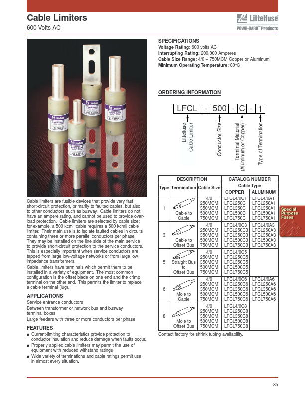 LFCL250C3 Littelfuse