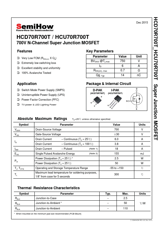 HCD70R700T