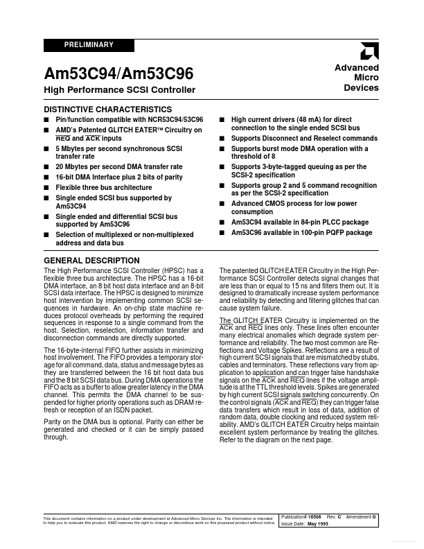 AM53C96