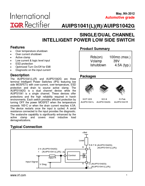 <?=AUIPS1041L?> डेटा पत्रक पीडीएफ