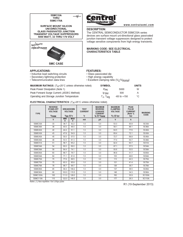 5SMC40A