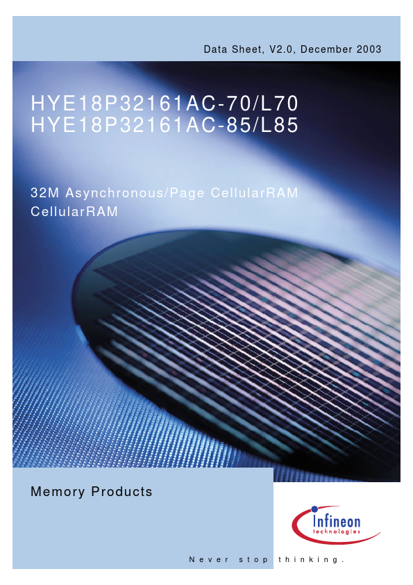 HYE18P32161ACL70 Infineon