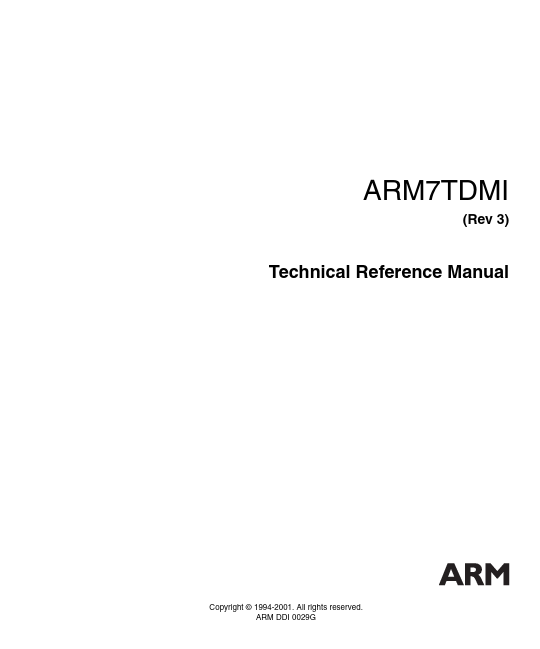 <?=ARM7TDMI?> डेटा पत्रक पीडीएफ