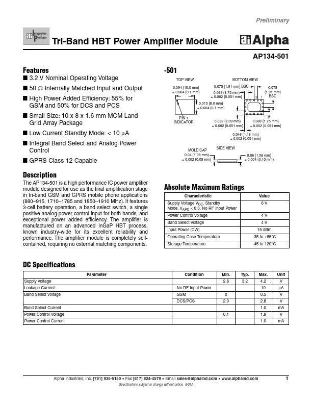 AP134-501