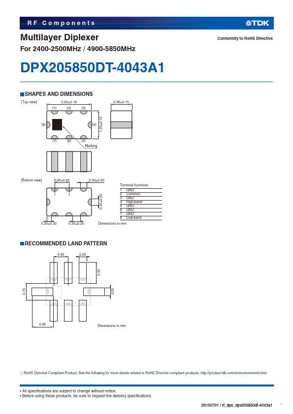 DPX205850DT-4043A1
