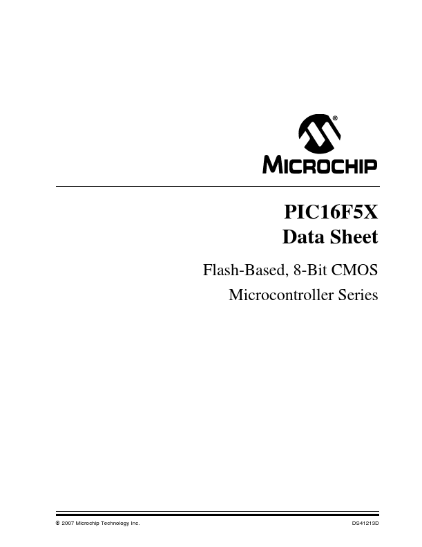 PIC16F54 Microchip
