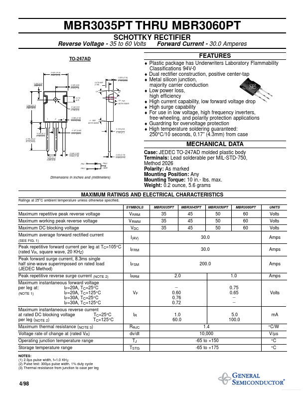 MBR3035PT