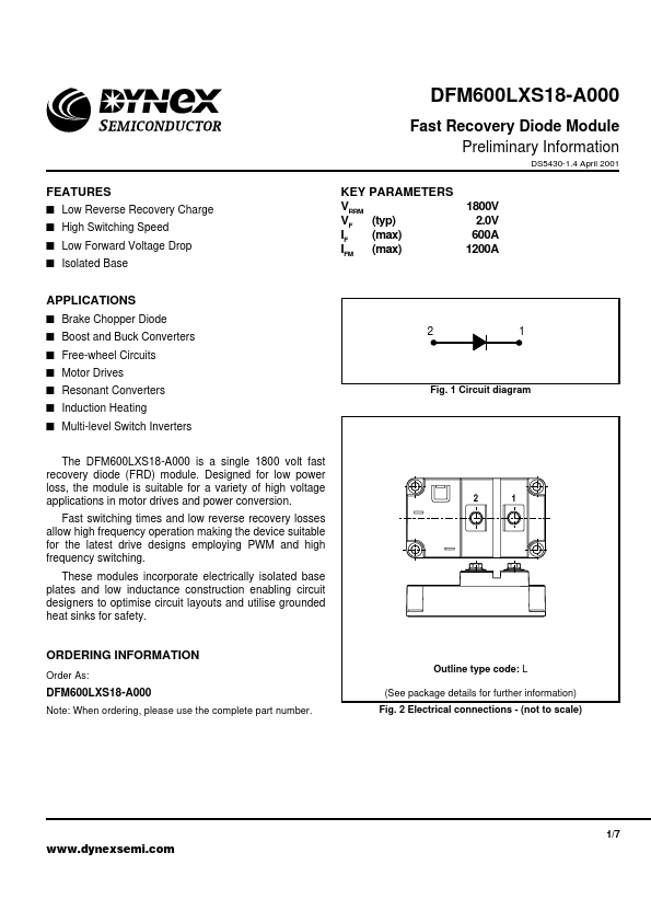 DFM600LXS18-A000