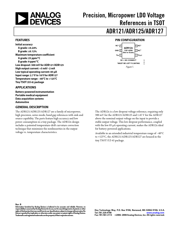 ADR127 Analog Devices