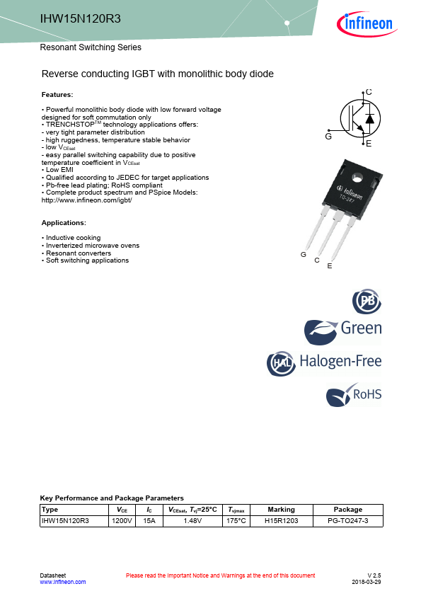 H15R1203 Infineon Technologies