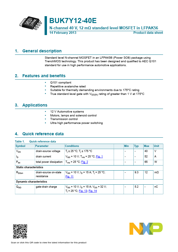 BUK7Y12-40E