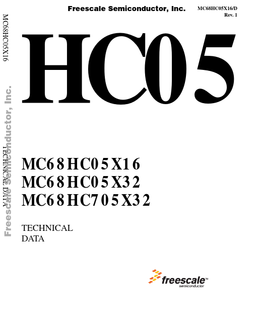 MC68HC05X32 Freescale Semiconductor